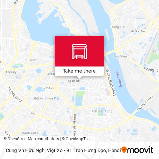 Cung Vh Hữu Nghị Việt Xô - 91 Trần Hưng Đạo map