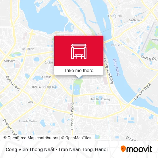 Công Viên Thống Nhất - Trần Nhân Tông map