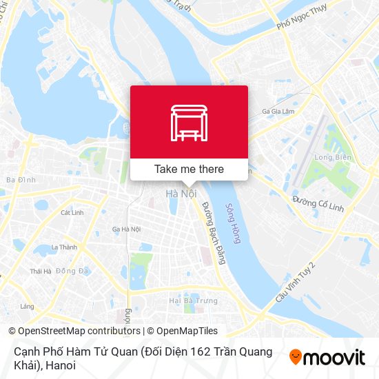 Cạnh Phố Hàm Tử Quan (Đối Diện 162 Trần Quang Khải) map