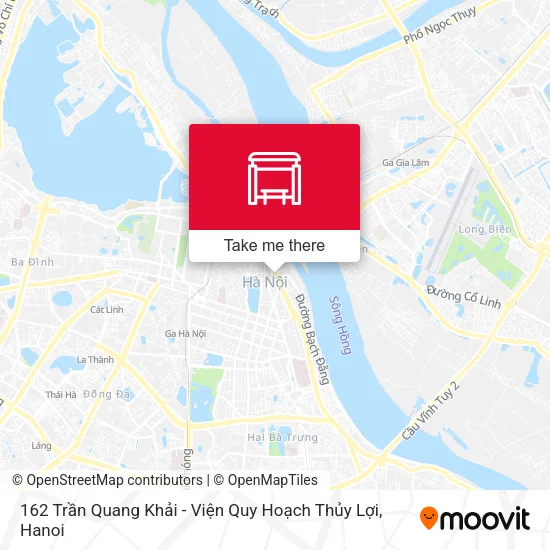 162 Trần Quang Khải - Viện Quy Hoạch Thủy Lợi map