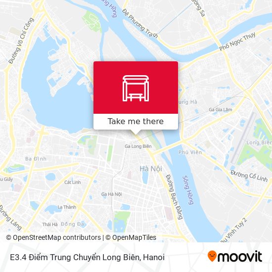 E3.4 Điểm Trung Chuyển Long Biên map