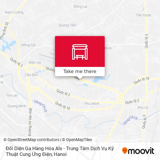 Đối Diện Ga Hàng Hóa Als - Trung Tâm Dịch Vụ Kỹ Thuật Cung Ứng Điện map