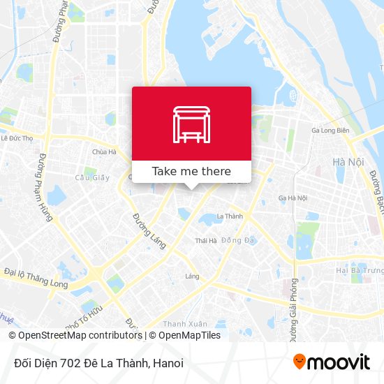 Đối Diện 702 Đê La Thành map