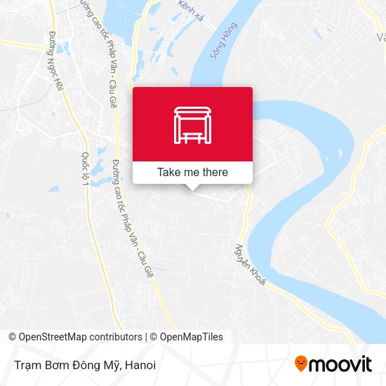 Trạm Bơm Đông Mỹ map
