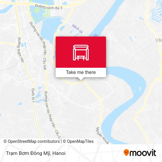 Trạm Bơm Đông Mỹ map