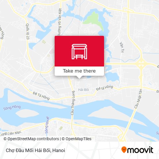 Chợ Đầu Mối Hải Bối map