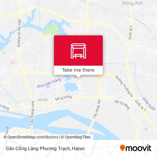 Gần Cổng Làng Phương Trạch map