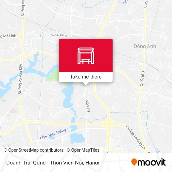 Doanh Trại Qđnd - Thôn Viên Nội map