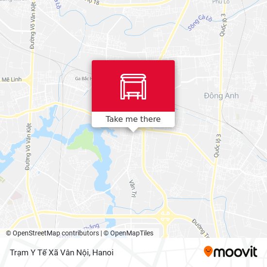 How To Get To Trạm Y Tế Xã Vân Nội By Bus?