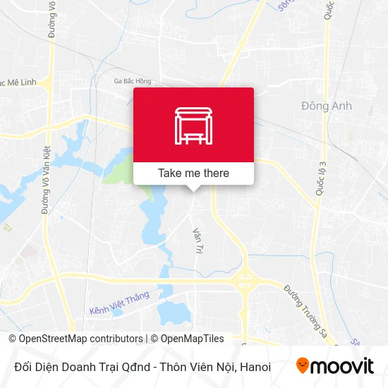 Đối Diện Doanh Trại Qđnd - Thôn Viên Nội map
