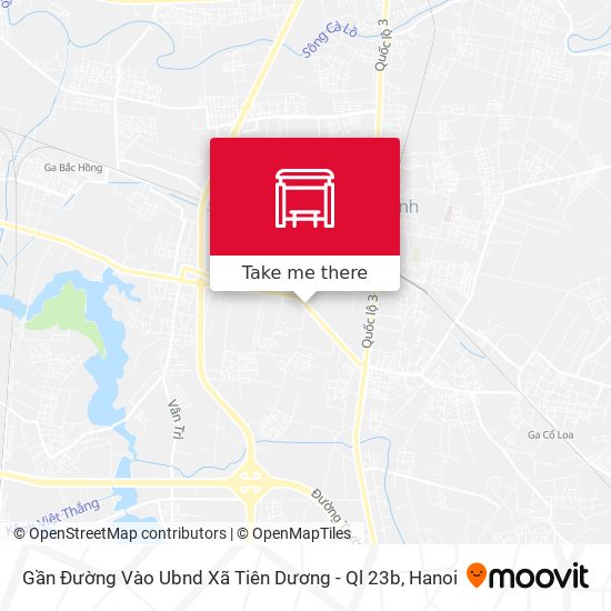 Gần Đường Vào Ubnd Xã Tiên Dương - Ql 23b map