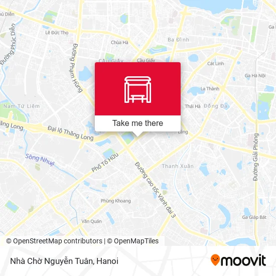 Nhà Chờ Nguyễn Tuân map