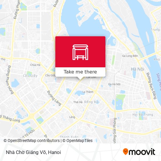 Nhà Chờ Giảng Võ map