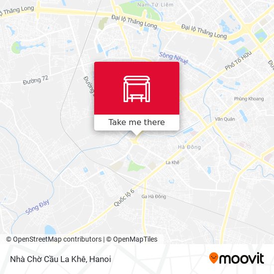 Nhà Chờ Cầu La Khê map