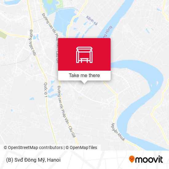 (B) Svđ Đông Mỹ map