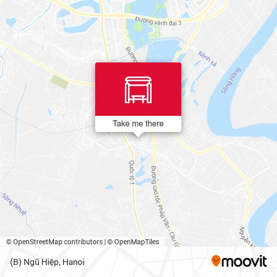 (B) Ngũ Hiệp map