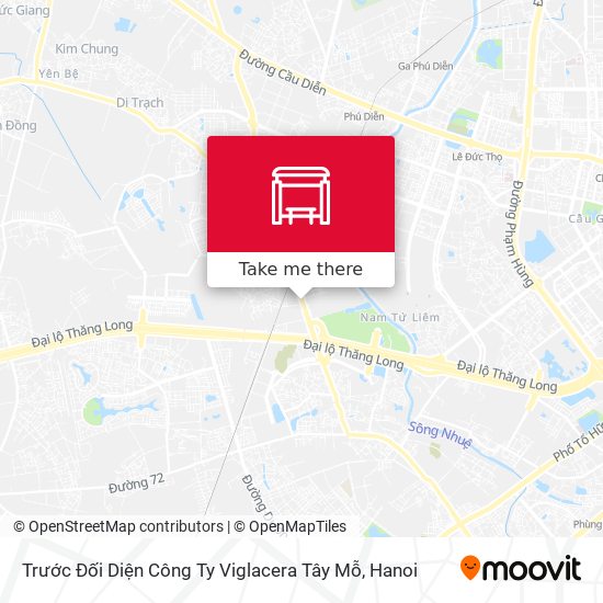Trước Đối Diện Công Ty Viglacera Tây Mỗ map