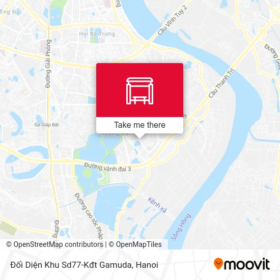 Đối Diện Khu Sd77-Kđt Gamuda map