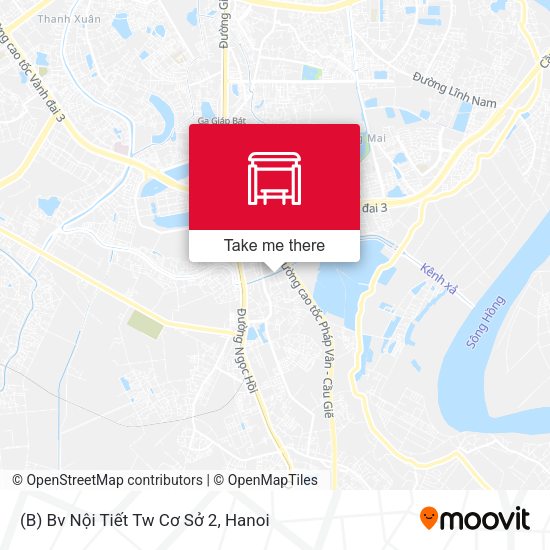 (B) Bv Nội Tiết Tw Cơ Sở 2 map