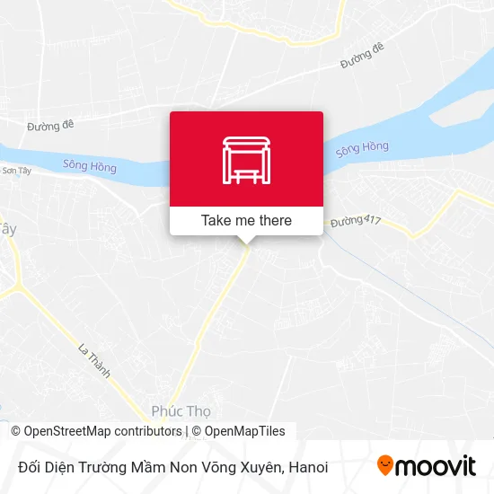 Đối Diện Trường Mầm Non Võng Xuyên map