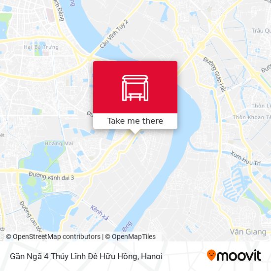 Gần Ngã 4 Thúy Lĩnh Đê Hữu Hồng map