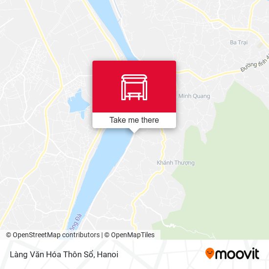 Làng Văn Hóa Thôn Sổ map