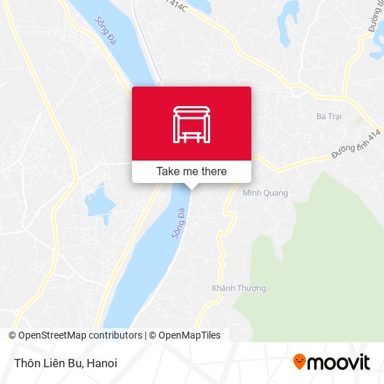 Thôn Liên Bu map