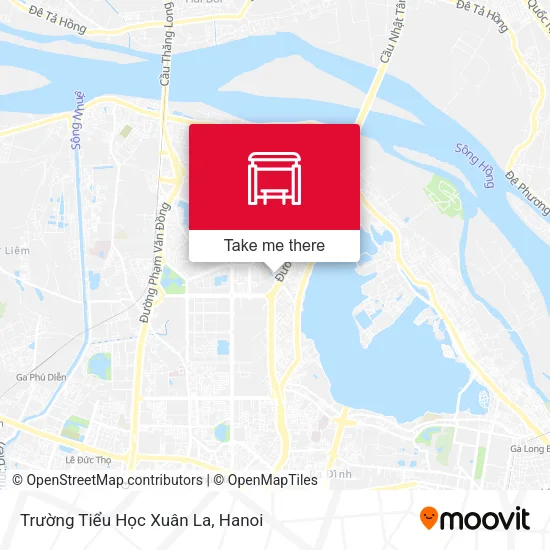 Trường Tiểu Học Xuân La map