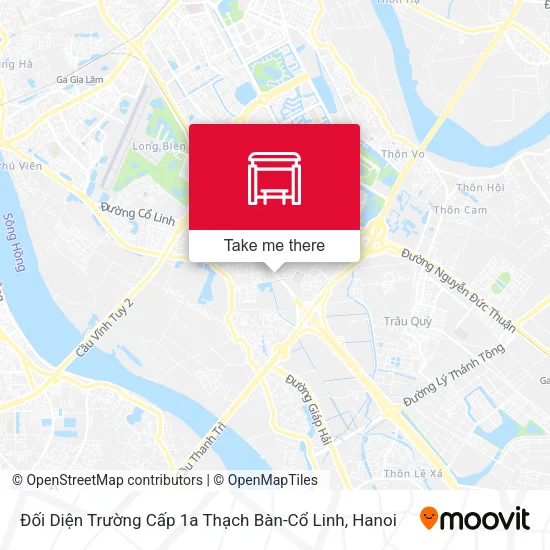 Đối Diện Trường Cấp 1a Thạch Bàn-Cổ Linh map