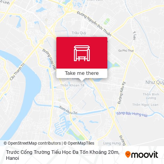 Trước Cổng Trường Tiểu Học Đa Tốn Khoảng 20m map