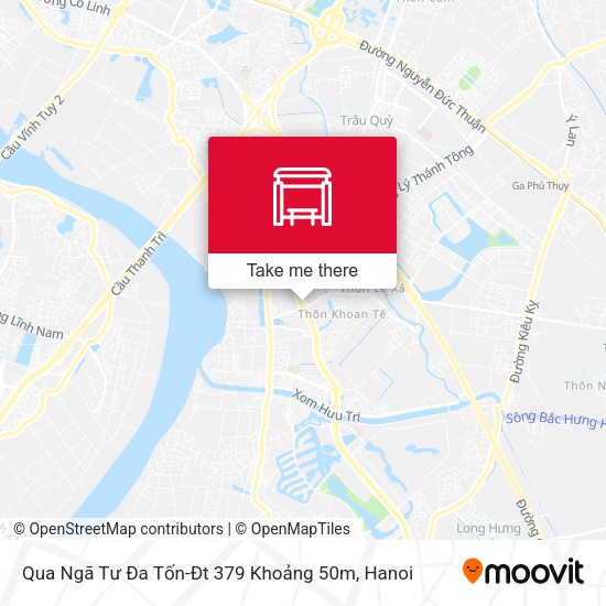 Qua Ngã Tư Đa Tốn-Đt 379 Khoảng 50m map