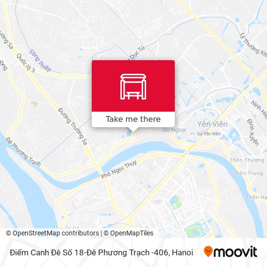 Điếm Canh Đê Số 18-Đê Phương Trạch -406 map