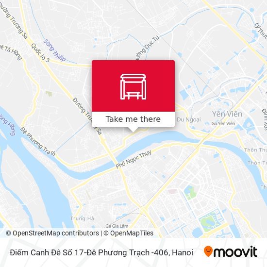 Điếm Canh Đê Số 17-Đê Phương Trạch -406 map