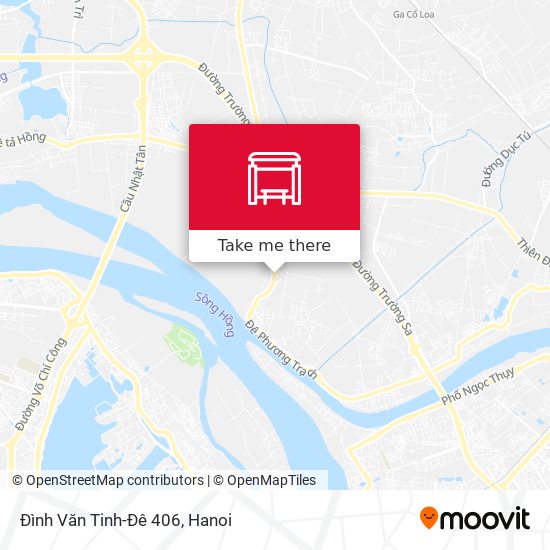 Đình Văn Tinh-Đê 406 map