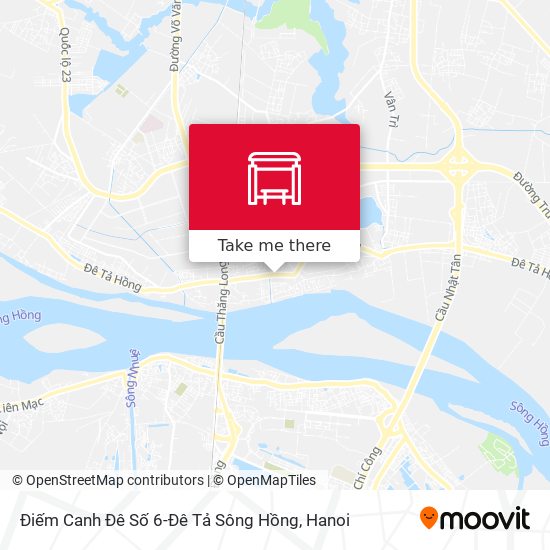 Điếm Canh Đê Số 6-Đê Tả Sông Hồng map