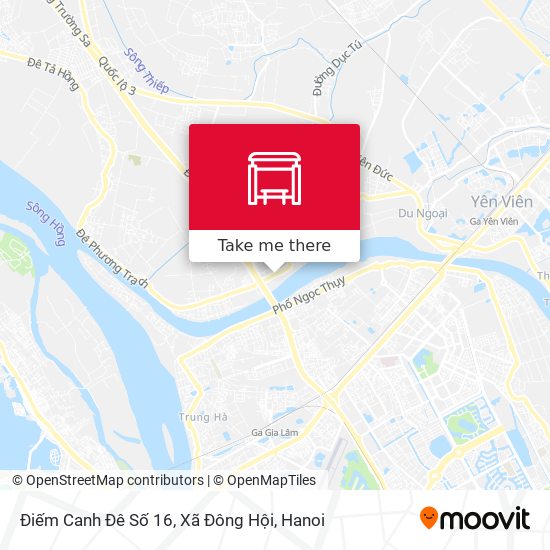 Điếm Canh Đê Số 16, Xã Đông Hội map