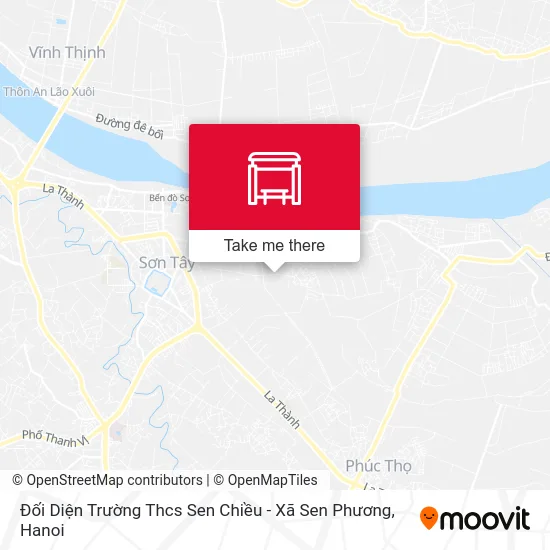 Đối Diện Trường Thcs Sen Chiều - Xã Sen Phương map