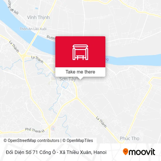 Đối Diện Số 71 Cổng Ô - Xã Thiều Xuân map