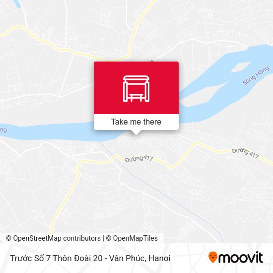 Trước Số 7 Thôn Đoài 20 - Vân Phúc map