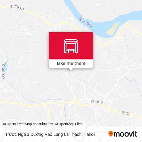 Trước Ngã 3 Đường Vào Làng La Thạch map