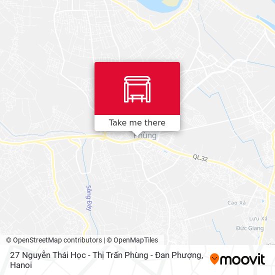 27 Nguyễn Thái Học - Thị Trấn Phùng - Đan Phượng map