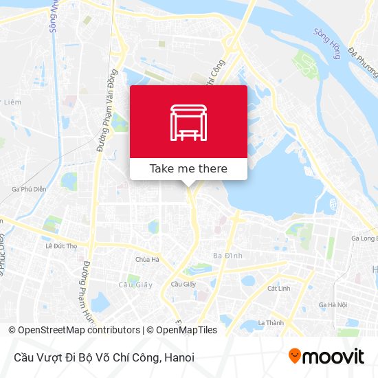 Cầu Vượt Đi Bộ Võ Chí Công map