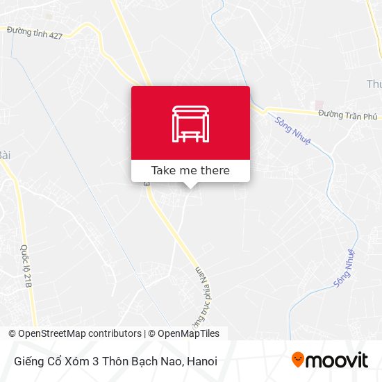 Giếng Cổ Xóm 3 Thôn Bạch Nao map