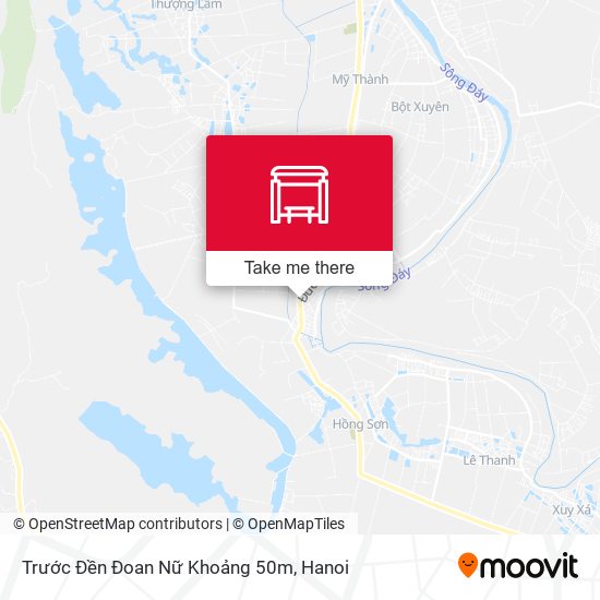 Trước Đền Đoan Nữ Khoảng 50m map