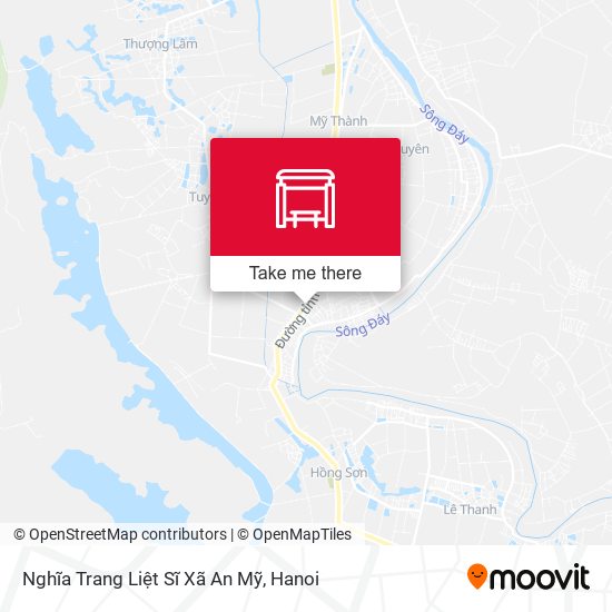 Nghĩa Trang Liệt Sĩ Xã An Mỹ map