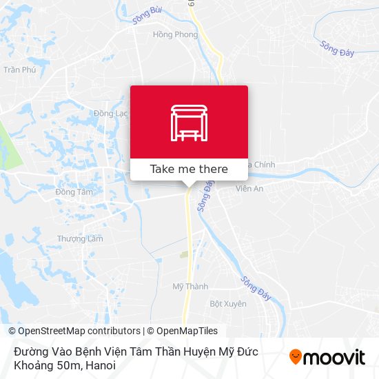 Đường Vào Bệnh Viện Tâm Thần Huyện Mỹ Đức Khoảng 50m map