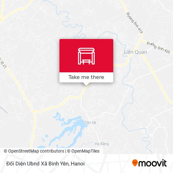 Đối Diện Ubnd Xã Bình Yên map