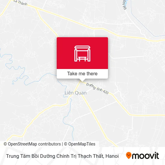 Trung Tâm Bồi Dưỡng Chính Trị Thạch Thất map