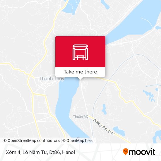 Xóm 4, Lò Năm Tư, Đt86 map