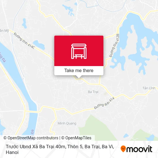 Trước Ubnd Xã Ba Trại 40m, Thôn 5, Ba Trại, Ba Vì map